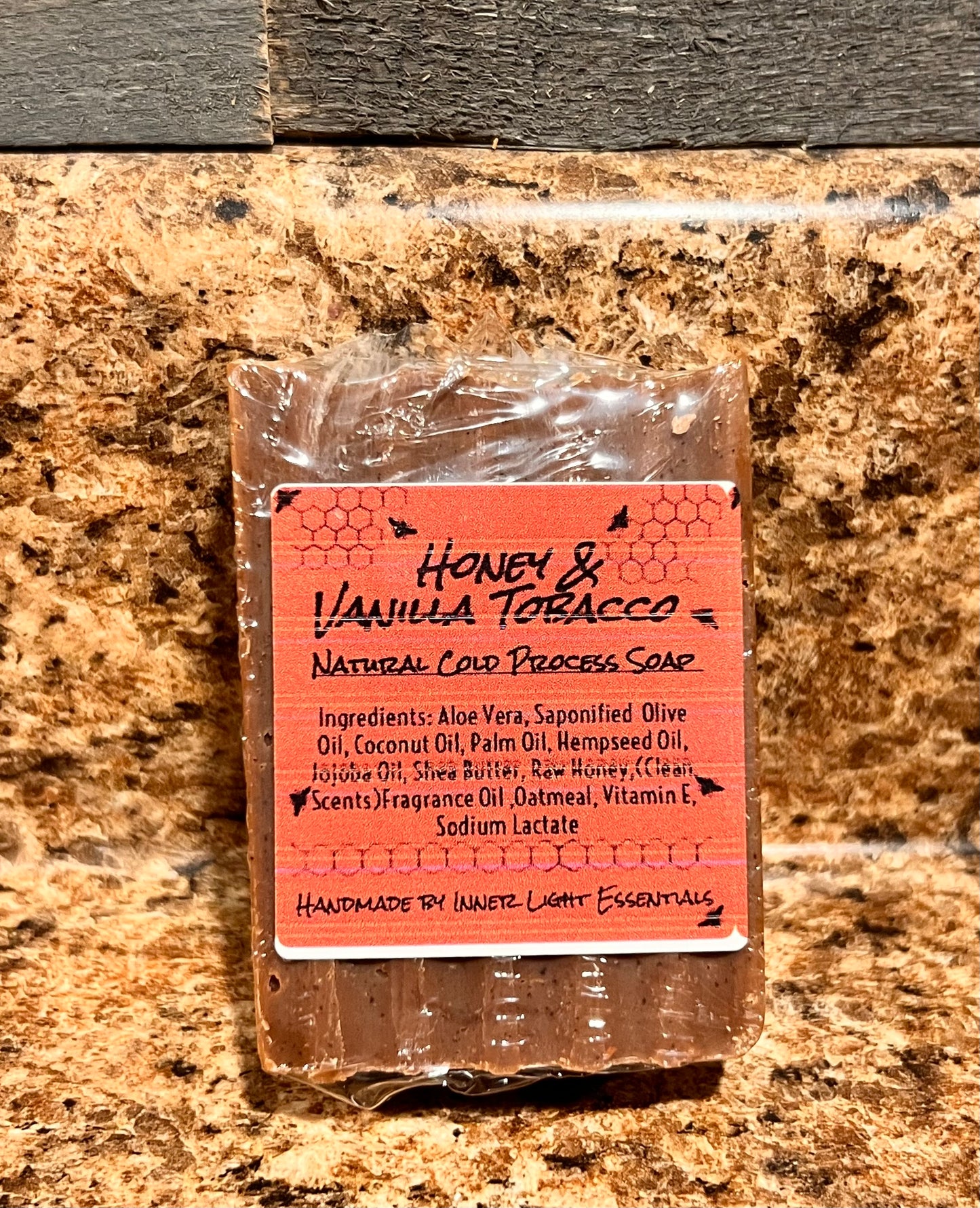 Honey & Vanilla Tobacco Natural Cold Process Soap